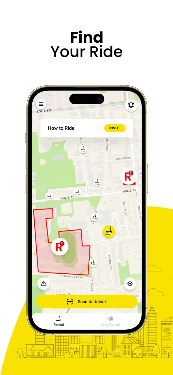 Bimba app active ride screen preview