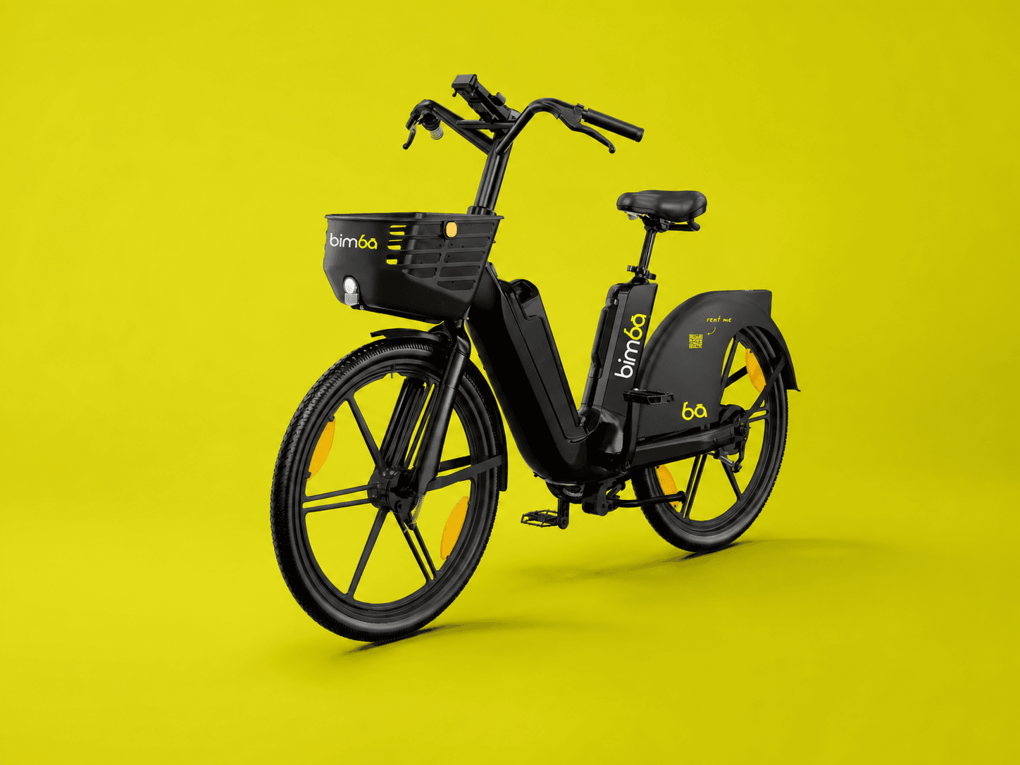 Bimba electric bike for shared rides in Santa Teresa