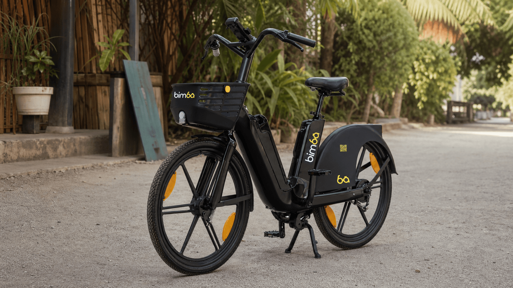 Bicicleta eléctrica compartida Bimba en Santa Teresa