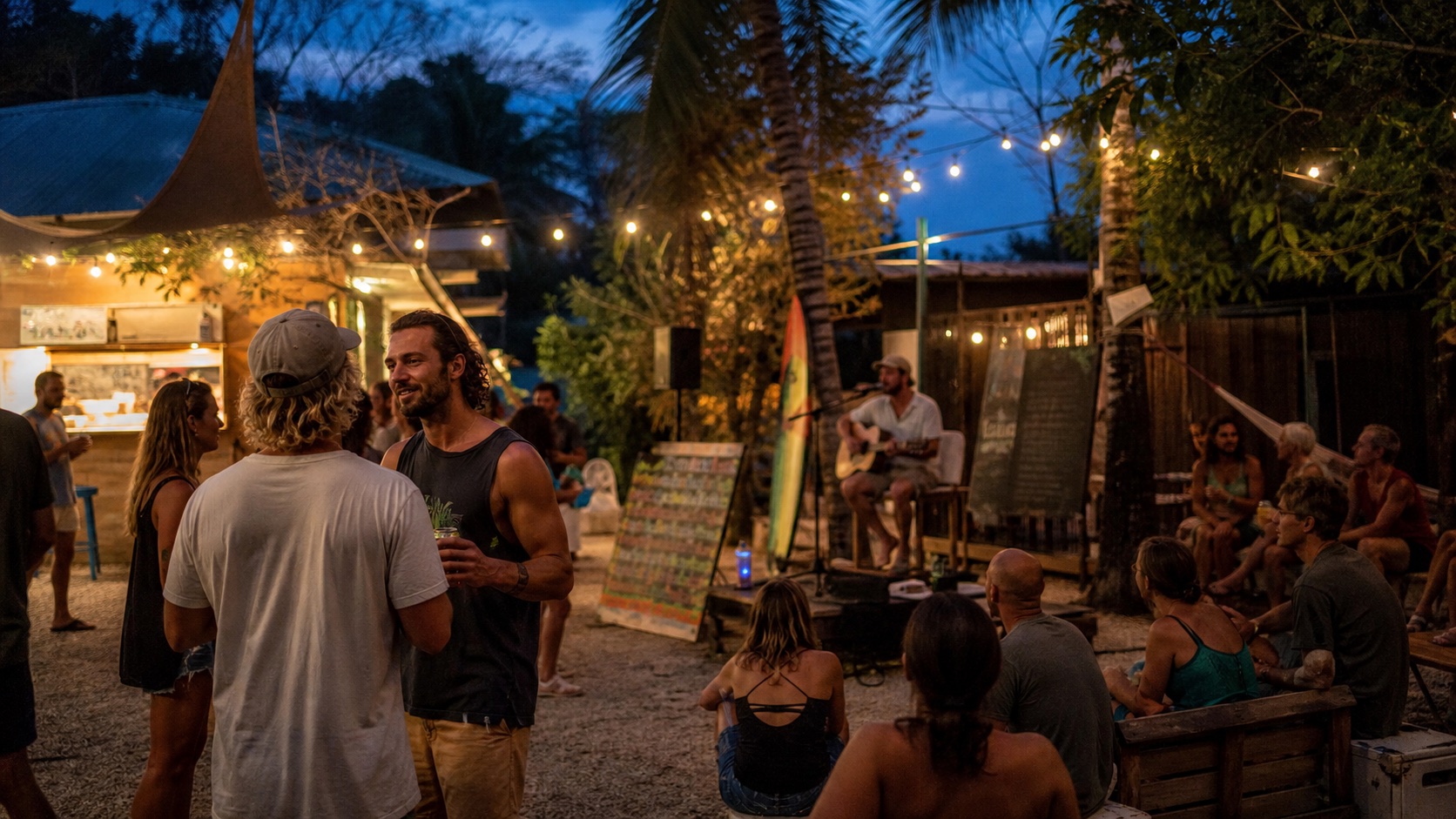 Eventos, música y vida nocturna en Santa Teresa, Costa Rica