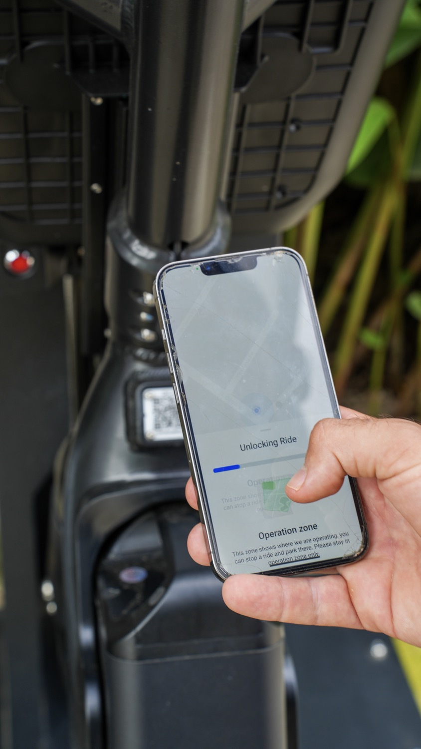 App Bimba confirmando el desbloqueo