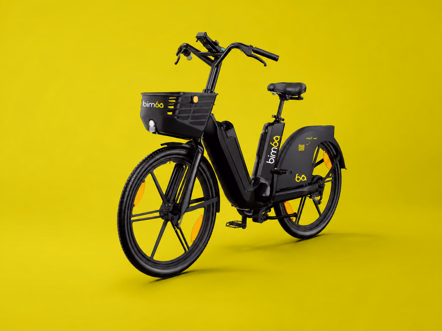 Bimba electric bike for shared rides in Santa Teresa