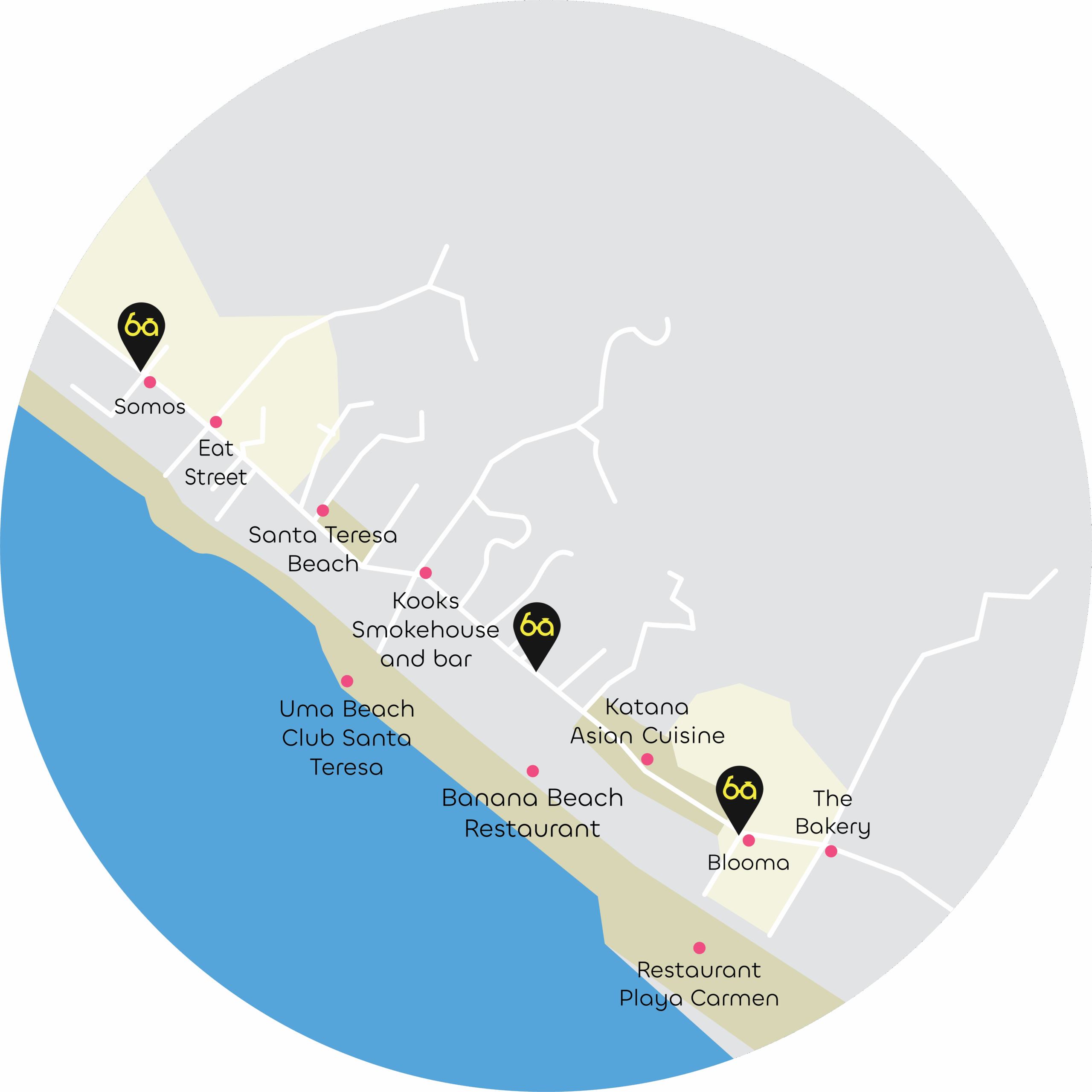 Santa Teresa Bimba Map